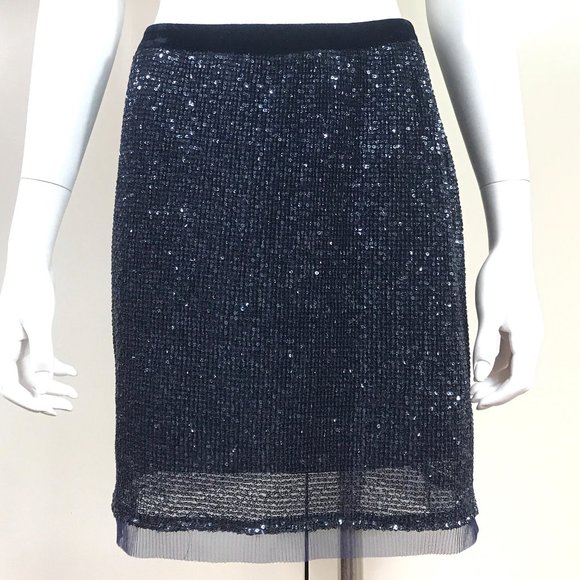 Free People Wild Child Sequined Mini Skirt 6 - Picture 6 of 10